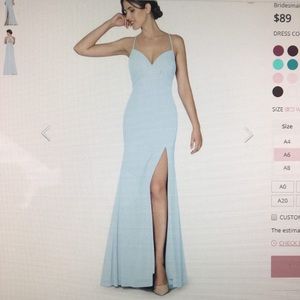 Azazie Hailey bridesmaid dress